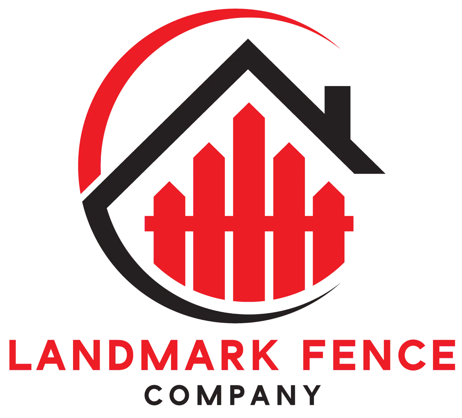 LANDMARK FENCE Logo